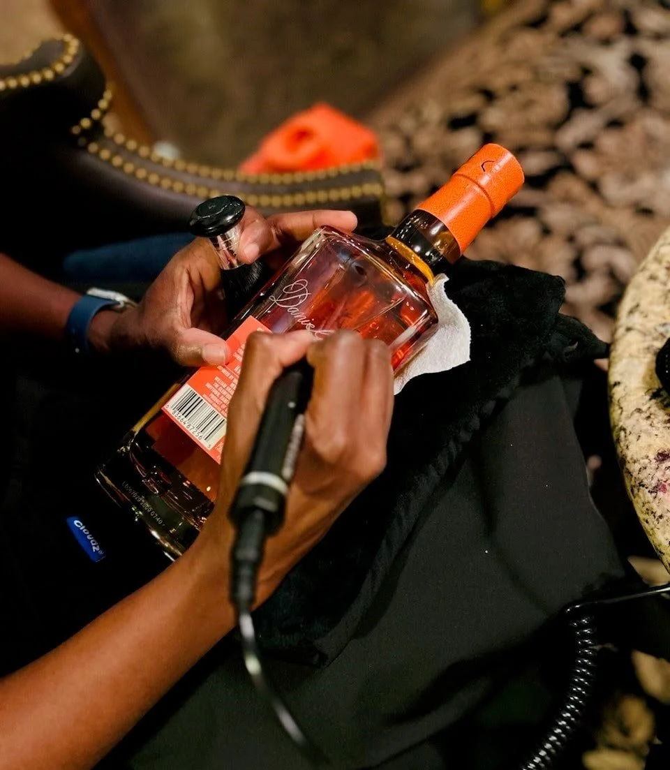 On-site engraving for events